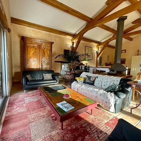 Familial Avec Terrasse Panoramique Et Cheminee, Ideal Pour Randonnees Pres De - Fr-1-582-355 Casa de Férias