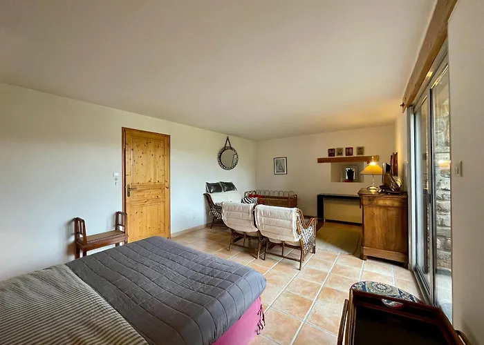 Familial Avec Terrasse Panoramique Et Cheminee, Ideal Pour Randonnees Pres De - Fr-1-582-355 Дом отдыха *